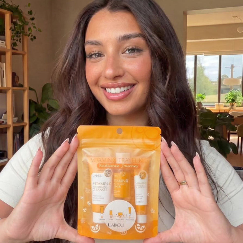 Vitamin C Glow Travel Skincare Set
