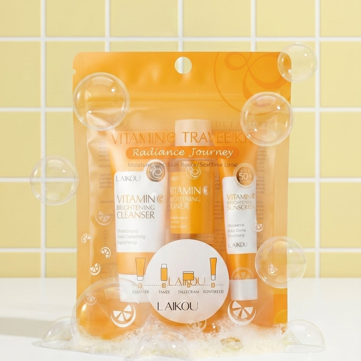 Vitamin C Glow Travel Skincare Set