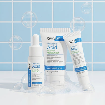 Hyaluronic Acid Deep Hydration Travel Skincare Set