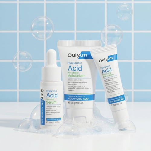 Hyaluronic Acid Deep Hydration Travel Skincare Set