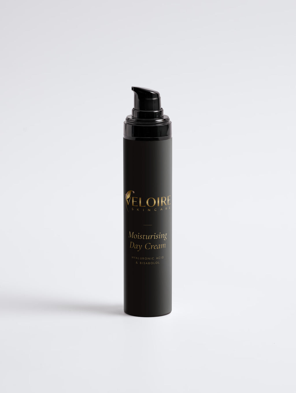 Veloire Moisturising Day Cream 50 ml airless pump bottle with hyaluronic acid